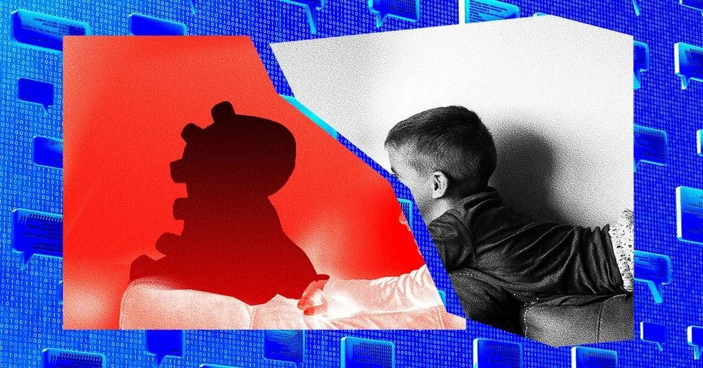 Visual for this record: An exposed database in 2017 leaked children's voice messages