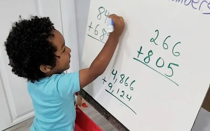 Visual for this record: A 2021 review found math learning starts well before age four