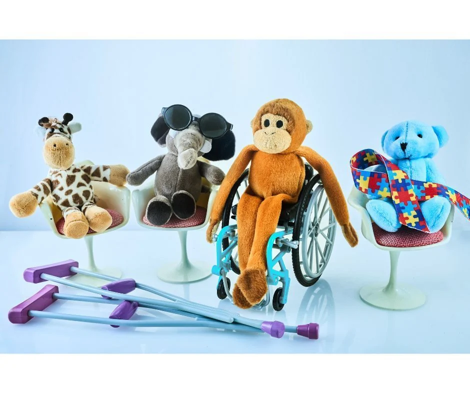 Visual for this record: A nonprofit lends switch-adapted toys to close a cost gap