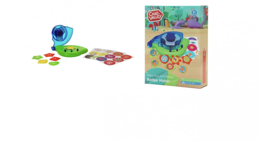 Visual for this record: A UK toy badge scores engagement, ease of use, and skills