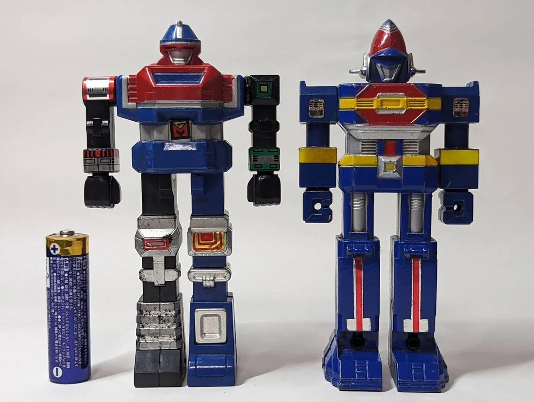 Visual for this record: Hasbro's 1984 toy line reworked two Japanese robot lines