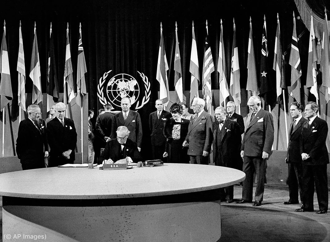 Visual for this record: A 1977 play declaration still leans on a 1989 UN treaty article
