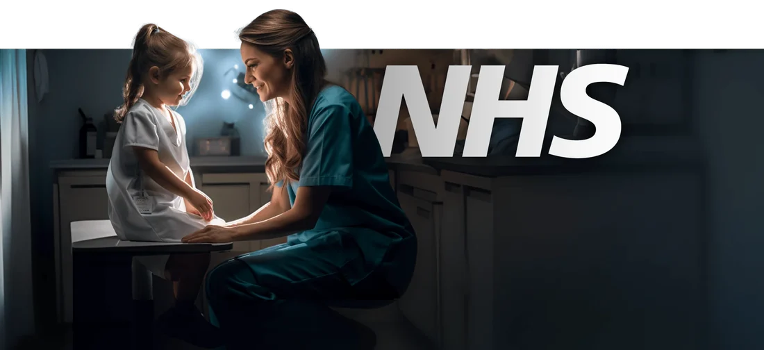 Visual for this record: NHS guidance treats a child's ability, not age alone, as the filter