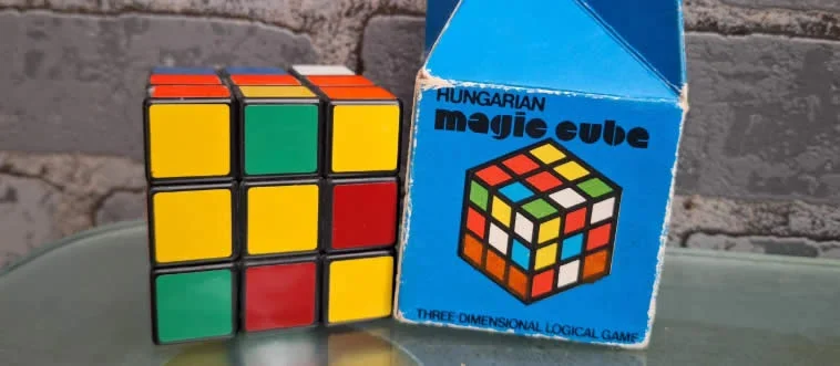 Visual for this record: A 1970s Hungarian patent underlies the cube's 1980 US debut